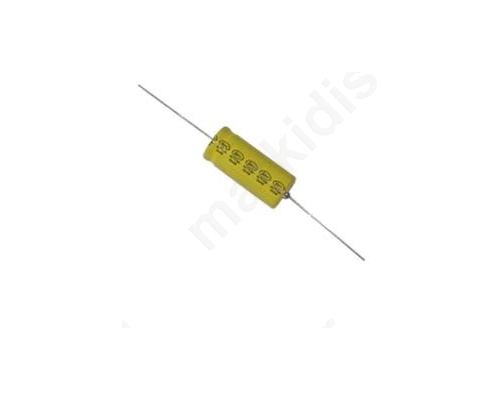 BIPOLAR ELECTROLYTIC CAPACITOR HORIZONTAL  6.8μ F/100V 85°C