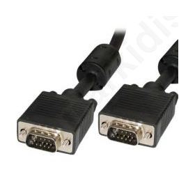 High-End monitor cable HD15M - HD15M with ferrite core Double shielded.