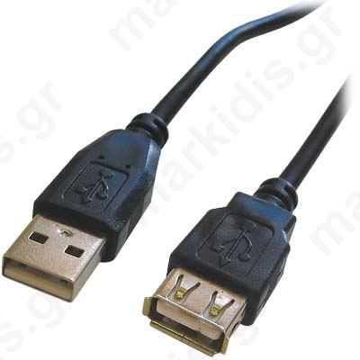 ΚΑΛΩΔΙΟ USB Α ΣΕ USB Α Α/Θ CABLE143/5HS