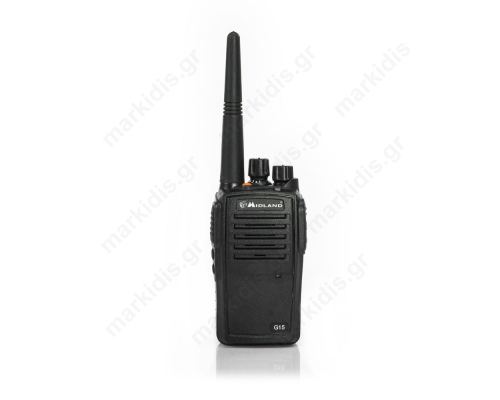 Midland G15 Waterproof professional transceiver PMR446 & LPD.