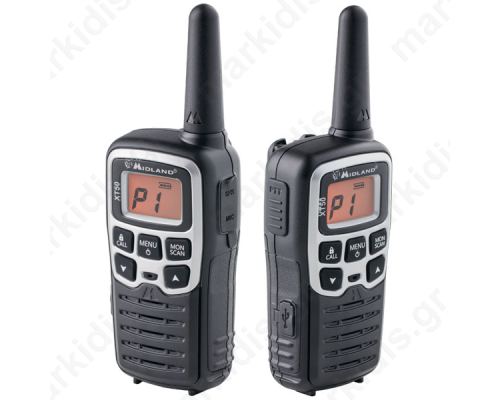 Midland XT50 Pair wireless transceiver PMR446 (walkie talkie)