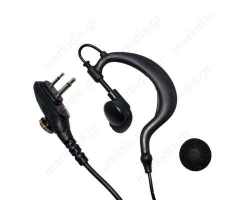  MA 27-M Μικροακουστικό handsfree με βιδωτό βίσμα τύπου 2-pin Motorola.