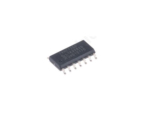 I.C 74HC125D SMD,Quad, Buffer, Line Driver 3-State