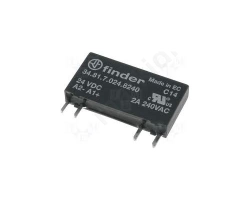Relay: solid state; Ucntrl:16-30VDC; 2A; 1.5-24VDC