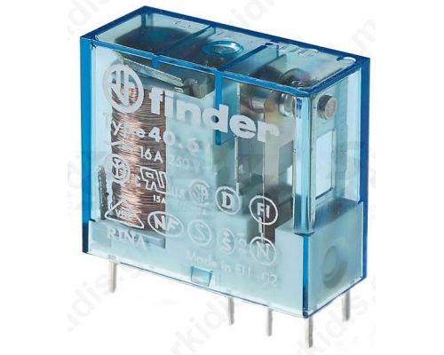 Relay Electromagnetic Ucoil24VDC 16A/250VAC