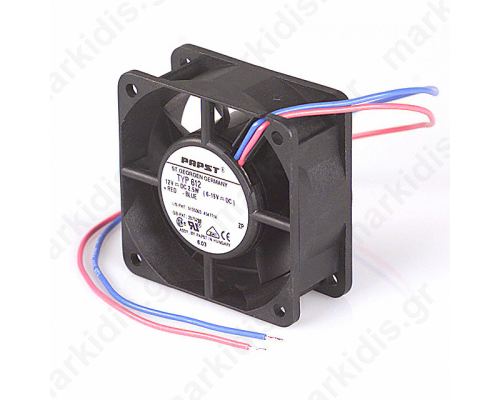 BLOWER PAPST 612N2GML 60X60X25 12V ΜΕ 3 ΚΑΛΩΔΙΑ