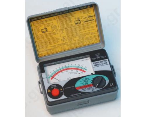 Kyoritsu 4102A Earth & Ground Resistance Tester 1200O CAT III 300 V