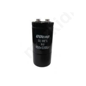Electrolytic capacitor, 2200MF / 450V WITH SCREWS