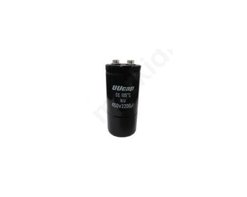 Electrolytic capacitor, 2200MF / 450V WITH SCREWS
