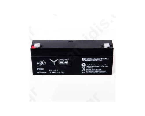 LEAD BATTERY VOLTAGE 12V 2,2Ah DIMENSIONS 178 x 35 x 61