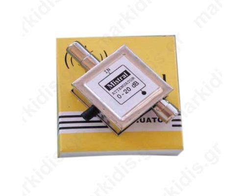 ATTENUATOR 20DB F 09