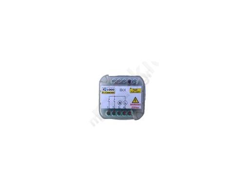 IQ1000 ON/OFF 2 channels receiver suitable for 230 Vac powered devices Vac powered devices