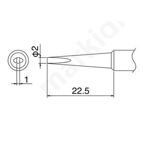 T18-2DL, SPARE PART FOR SOLDERING  STATION  HAKKO
