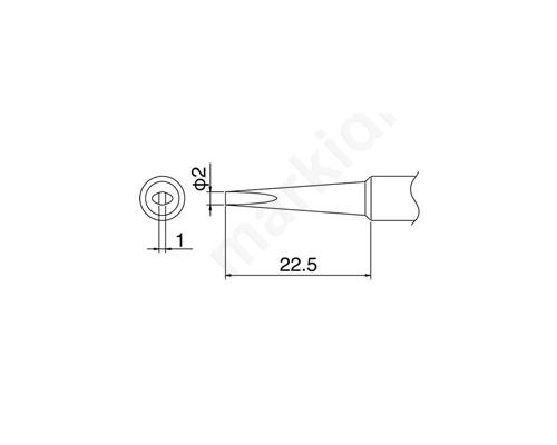 ΜΥΤΗ  ΑΝΤ/ΚΗ ΓΙΑ ΣΤΑΘΜΟ  HAKKO  2DL T18-2DL