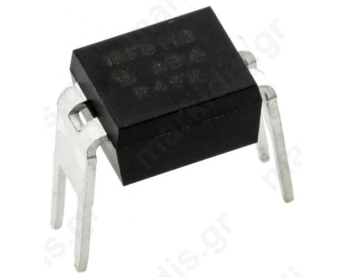 Vishay IRFD110PBF N-channel MOSFET Transistor, 1 A, 100 V, 4-Pin HVMDIP, HexDIP