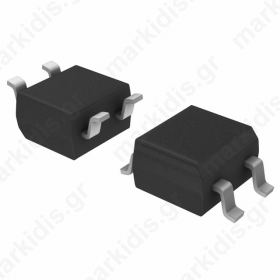 Single-phase bridge rectifier Urmax 600V If: 0.5A Ifsm 35A