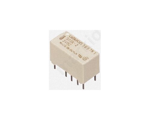 DPDT PCB Mount Latching Relay, 12 V dc For Use In Signal Applications