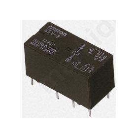 DPDT PCB Mount Non-Latching Relay, 5V dc