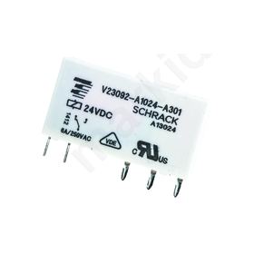 Relay Through Hole 24Vdc electromagnetic 6A/250VAC  V23092A1024A301