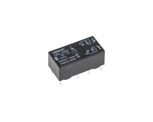 G6A-234P-ST-US 12DC, Non-Latching Relay Through Hole, 12V dc