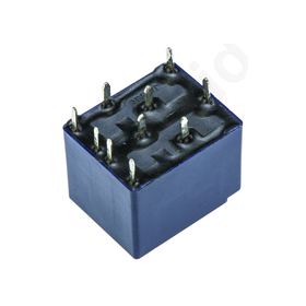 DPDT PCB Mount Non-Latching Relay Through Hole, 10 (NC) A, 30 (NO) A, 12V dc