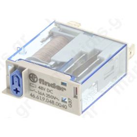 Non-Latching Relay, 48V dc Coil, 25 A