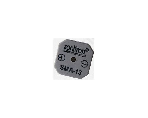 BUZZER SONITRON 14x6,5mm RM7,5 1,5-24V 75dB 3,0kHz