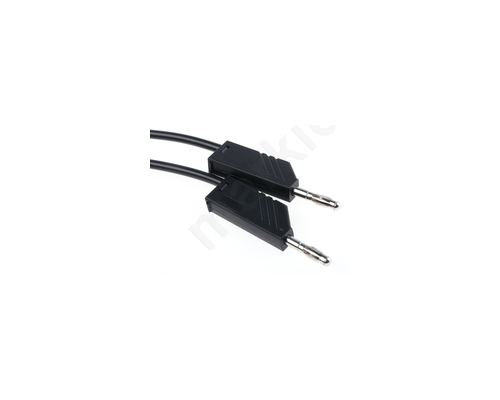 Test & Measurement 4 mm Test Lead, 16A, 60V dc, Black, 1.5m Lead Length