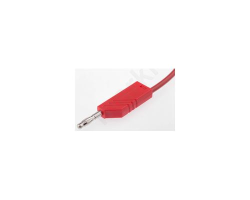 Hirschmann Test & Measurement 4 mm Test Lead, 16A, 60V dc, Red, 1.5m Lead Length