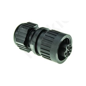 Connector Socket 4 Pole Cable Mount Female