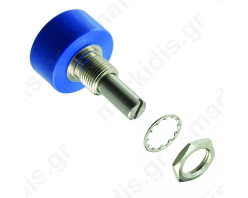 Potentiometer with a 6.35 mm Dia Shaft Continuous-Turn 1ΚΩ