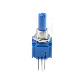Linear Audio Potentiometer with a 6.35 mm Dia. Shaft, 10k Ω, ±20%, 0.5W, ±1000ppm/°C