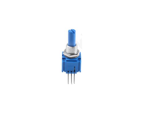Linear Audio Potentiometer with a 6.35 mm Dia. Shaft, 10k Ω, ±20%, 0.5W, ±1000ppm/°C