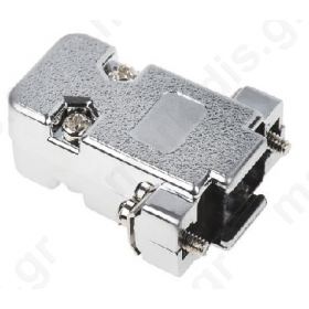 9w straight metallized Dsub backshell