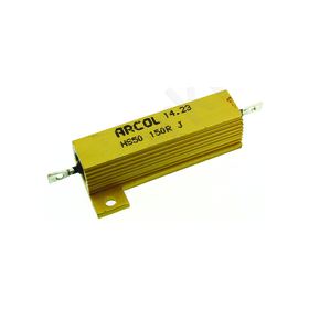 Resistor Axial Panel Mount HS50 Series Aluminium Housed 150Ω ±5% 50W Resistor Axial Panel Mount HS50 Series Aluminium Housed 150Ω ±5% 50W