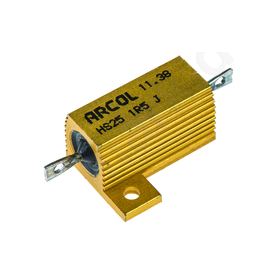 HS25 Series Aluminium Housed Axial Panel Mount Resistor, 1.5O ±5% 25W