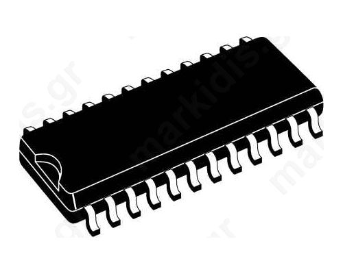 CD74HC4514M, Decoder, Demultiplexer, 1-of-16, Non-Inverting, 2  6 V, 24-Pin SOIC