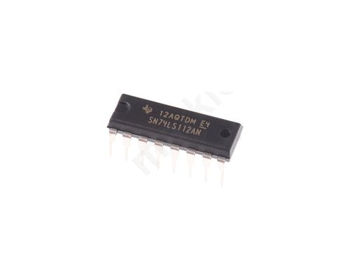 SN74LS112AN, Dual J-K Type Flip Flop LS, 4.75  5.25 V 16-Pin PDIP