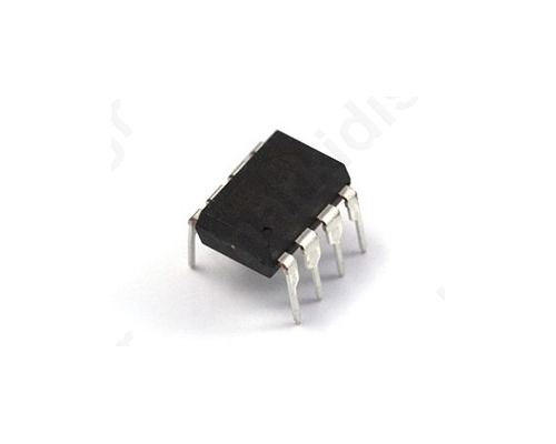 MC1458-8P Operational amplifier; 1.1MHz; Channels:2; DIP8