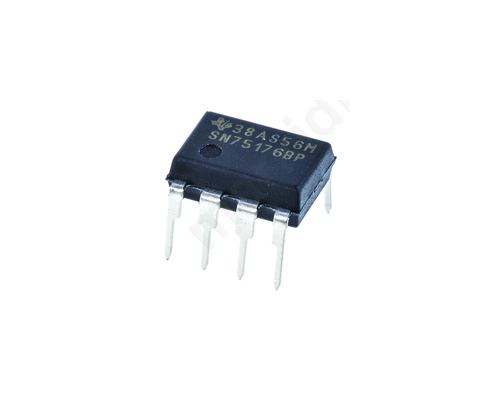 SN75176BP, Line Transceiver, 5 V, 8-Pin PDIP