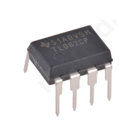 TL062CP, Dual Op Amp, 1MHz, 8-Pin PDIP