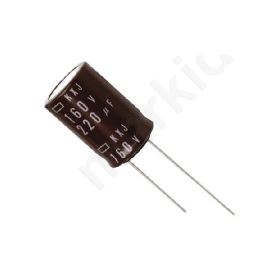 150μ F 200 V dc Aluminium Electrolytic Capacitor K35, ±20%, KXJ Series