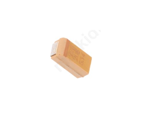 22μ F Solid MnO2 Tantalum Electrolytic Capacitor, 20 V dc ±10%, T491 Series