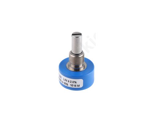 Potentiometer 6639 Series with a 6.35 mm Dia. Shaft Continuous-Turn 20kO ±15% 1W ±500ppm/°C