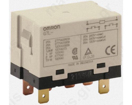 ΡΕΛΕ ΙΣΧΥΟΣ OMRON G7L2 24VDC 5.5 kVA