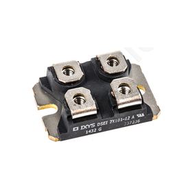 IXYS DSEI2X101-12A, Dual Switching Diode Module, Isolated, 1200V 90A, 60ns, 12-pin SOT-227B