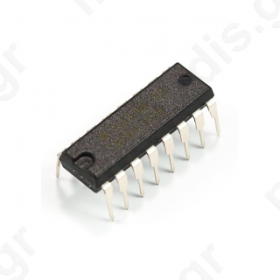 CD74HC4052E IC: digital; demultiplexer/multiplexer; CMOS; THT; DIP16