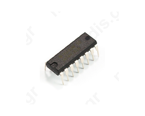 CD74HC4052E IC: digital; demultiplexer/multiplexer; CMOS; THT; DIP16