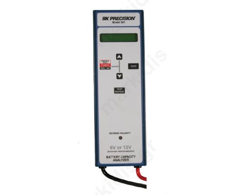 601 BK 6 & 12V SLA Battery Capacity Analyzer