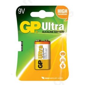 GP Ultra Alkaline battery 9V - 6LR61